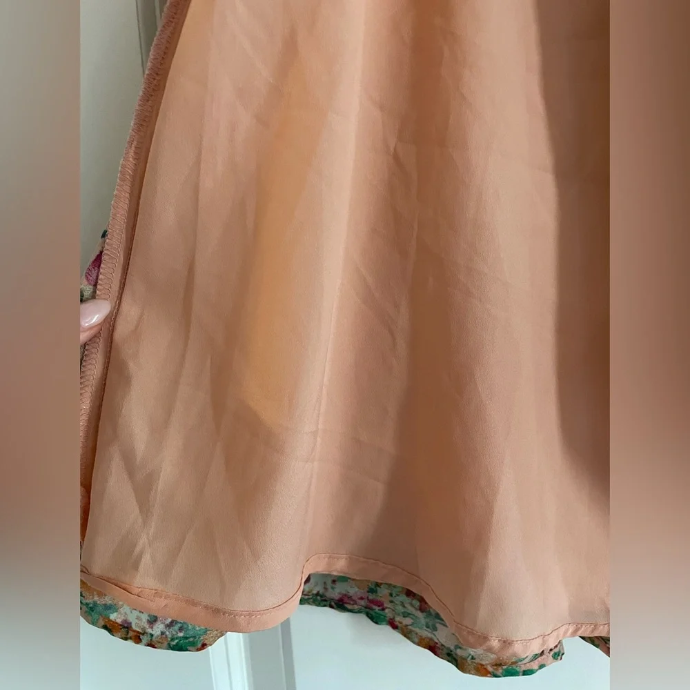 Forever 21 Floral Full Midi Skirt - Picture 5 of 7
